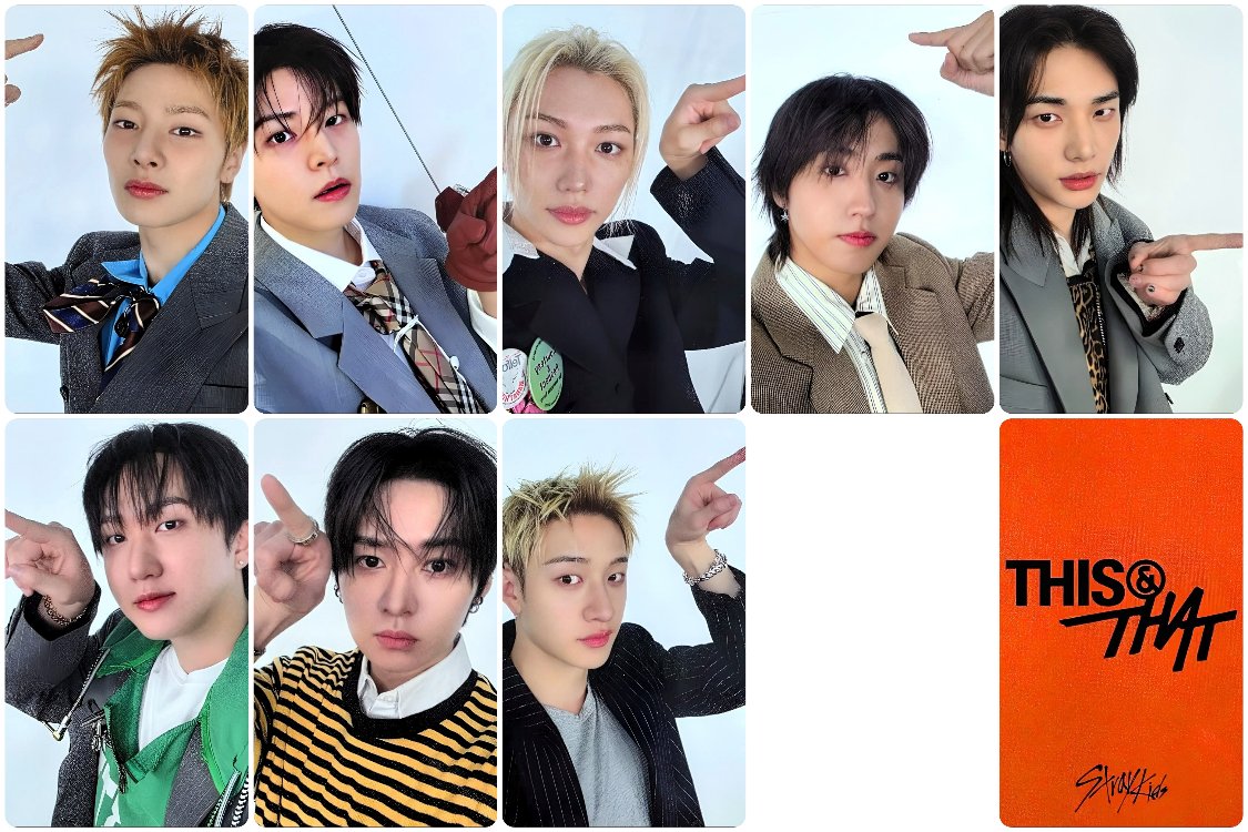 Stray Kids This & That POB VERS Fotokart