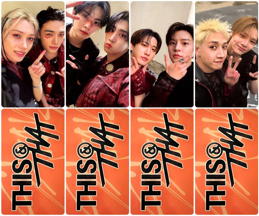 Stray Kids This & That UNIT VERS Fotokart