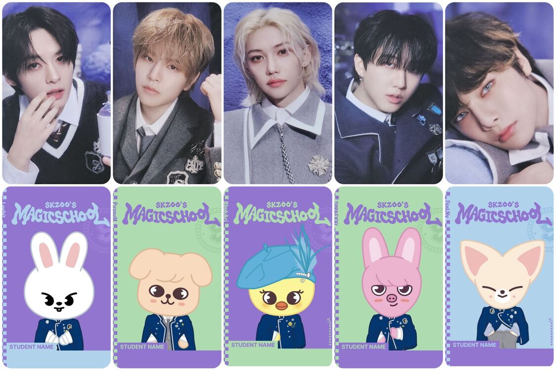 Stray Kids MagicSchool Fotokart