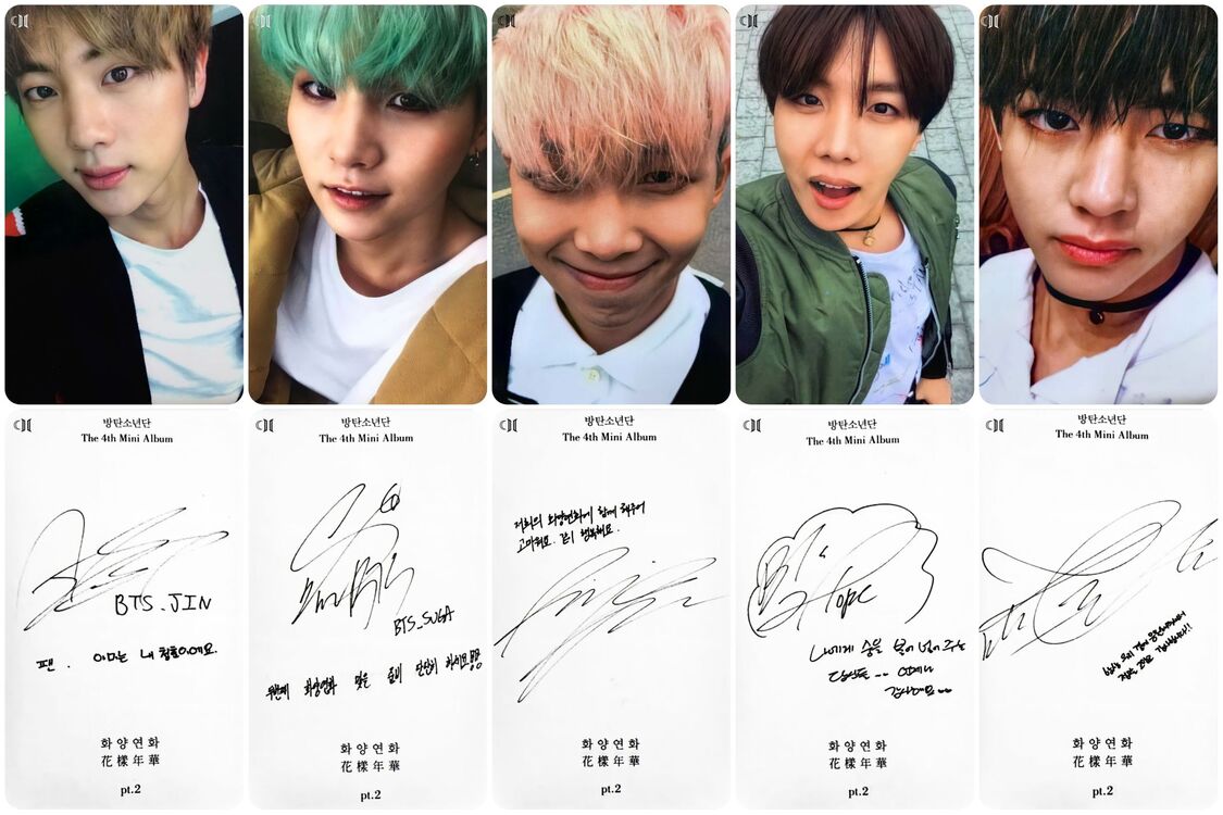 Bts The 4th Mini Album Fotokart