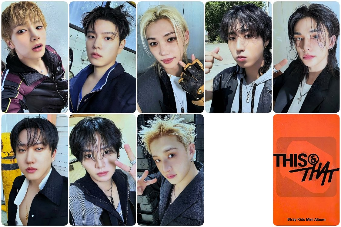 Stray Kids This & That FANS VERS Fotokart