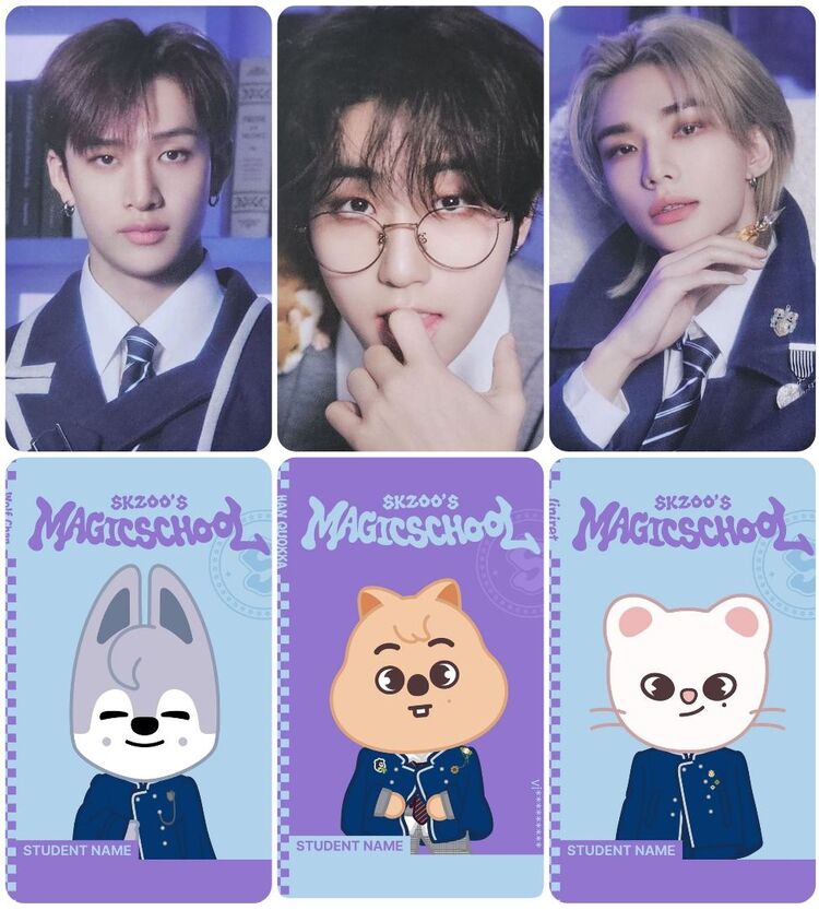 Stray Kids MagicSchool Fotokart