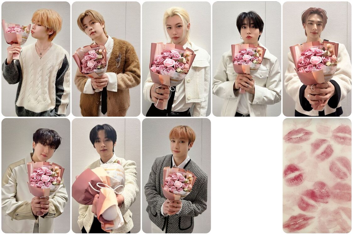 Stray Kids Kiss Fotokart 
