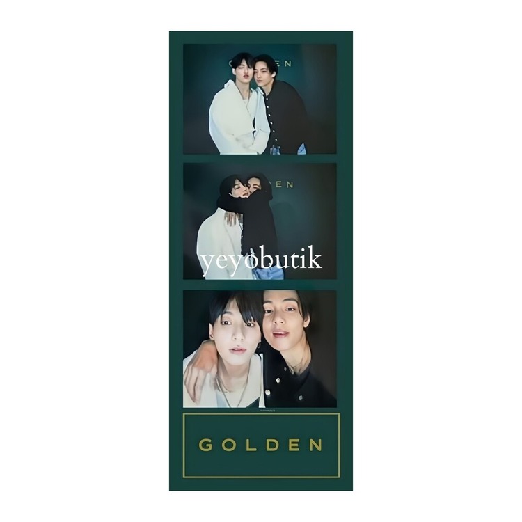 Taehyung Jungkook GOLDEN Film Strip
