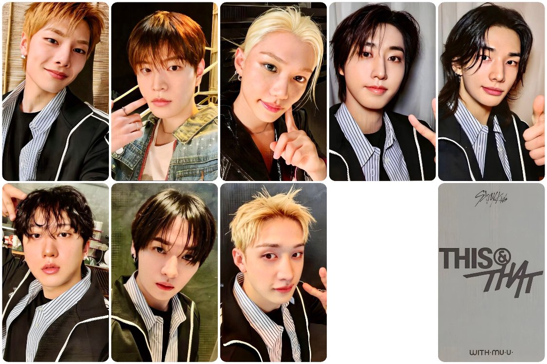 Stray Kids This & That WITHMUU VERS Fotokart