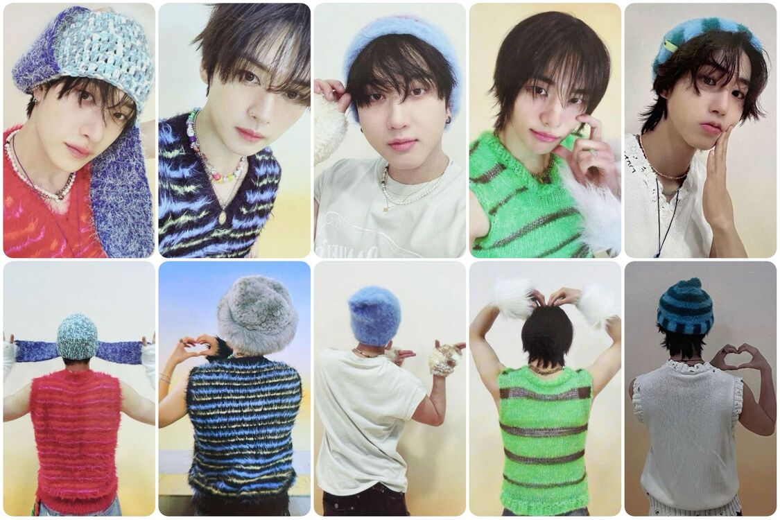 Stray Kids ATE Boom Double Sided Fotokart