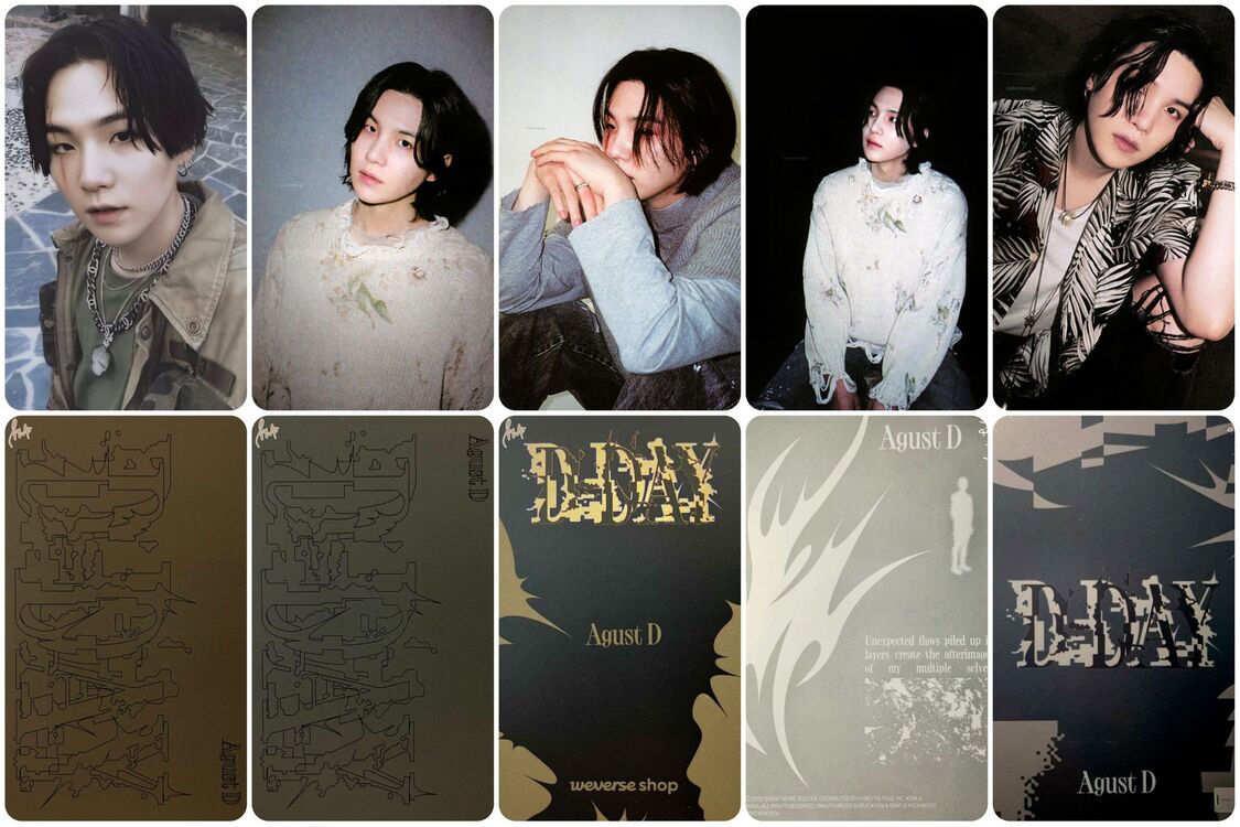 Yoongi D-DAY Fotokart