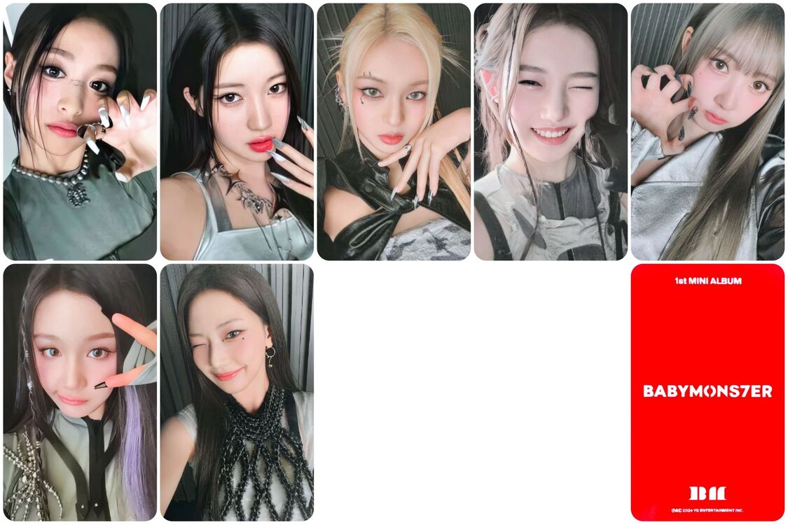 BABYMONSTER 1th Mini Album Fotokart 