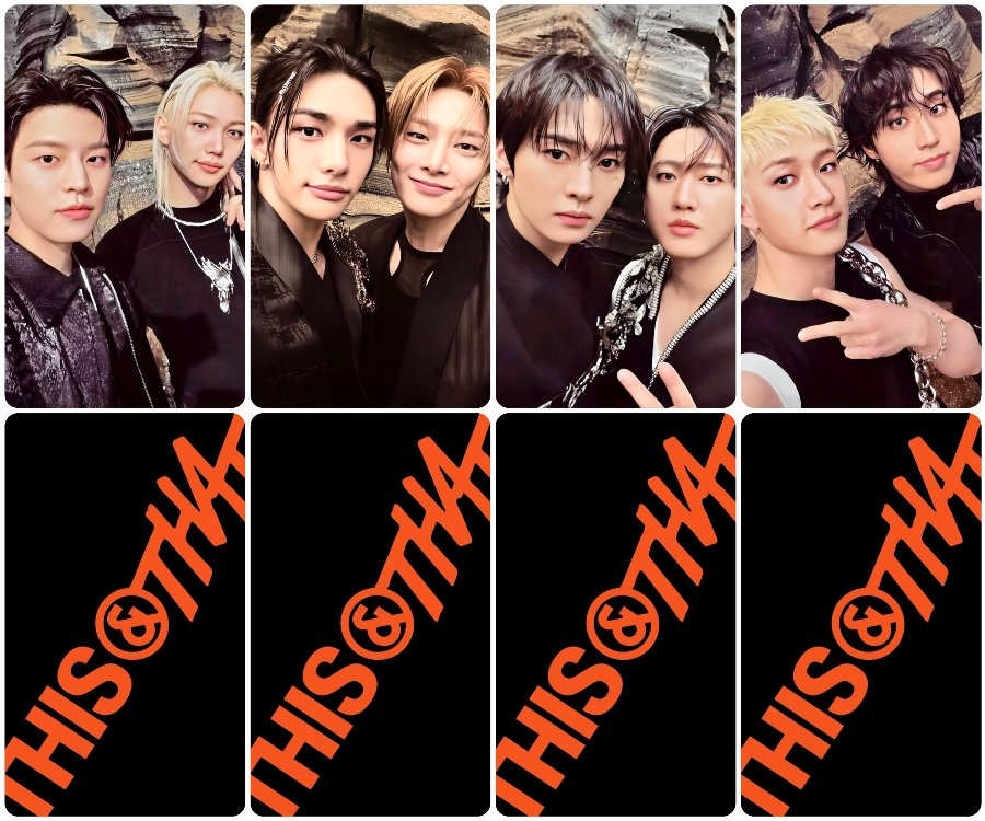 Stray Kids This & That UNIT VERS Fotokart