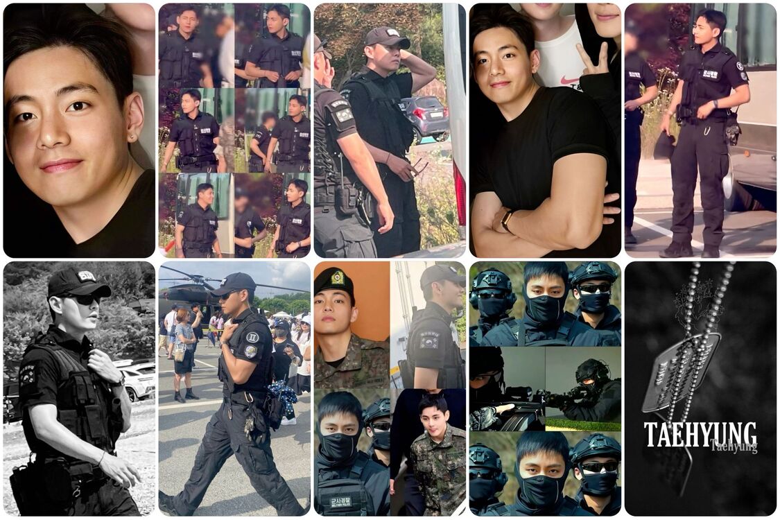 Taehyung Military Service Fotokart