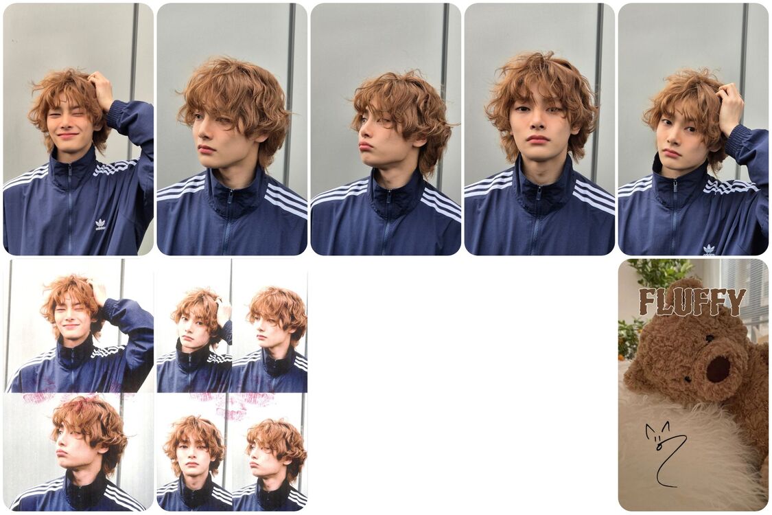 Jeongin FLUFFY Signature Fotokart 