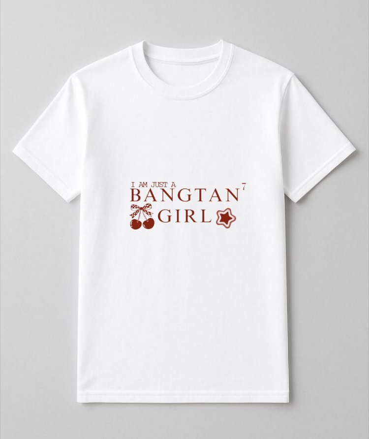 Bangtan Girl Merch Tişört