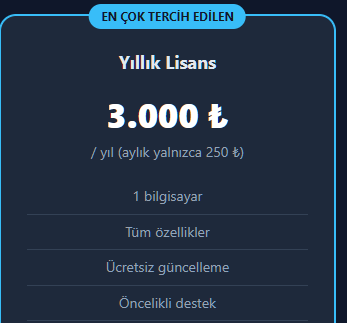 Ezan Kontrol - Yıllık