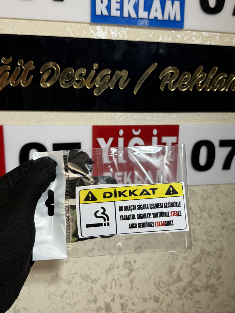 Uyarı sticker 16