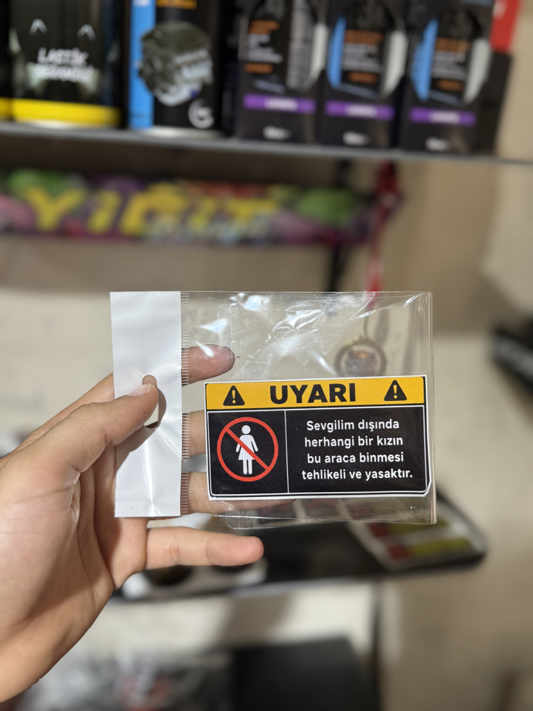 Uyarı Sticker 13