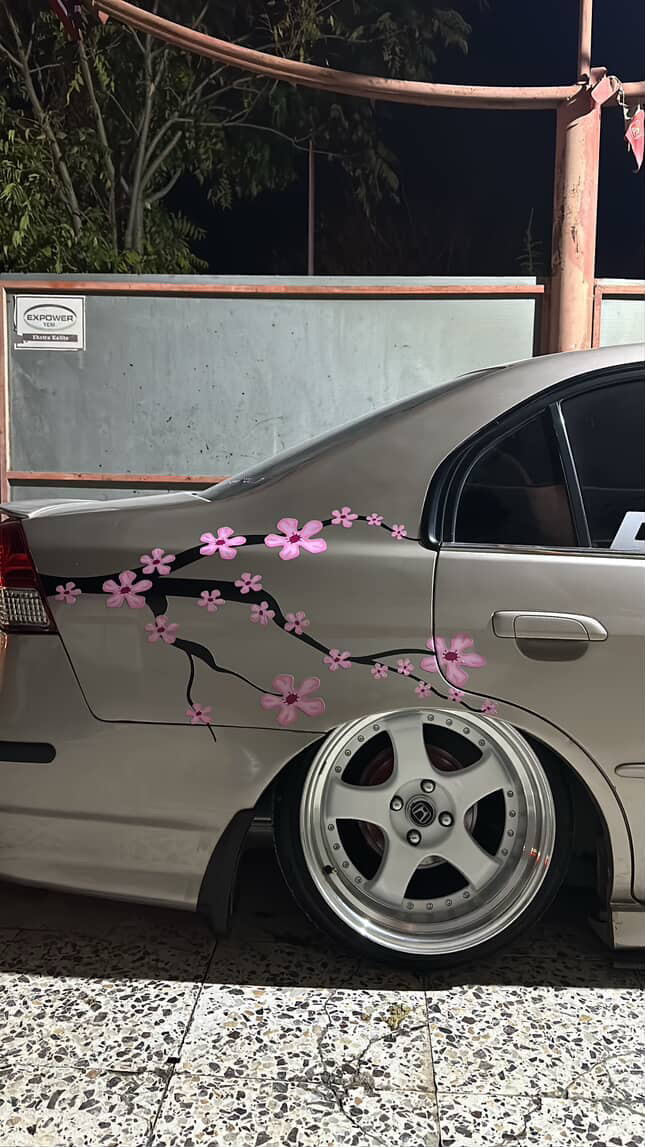 Sakura ağacı Sticker