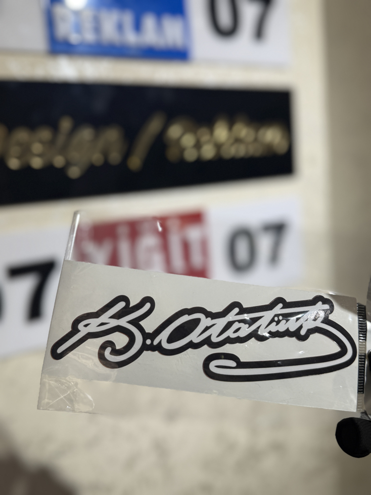 Atatürk sticker 