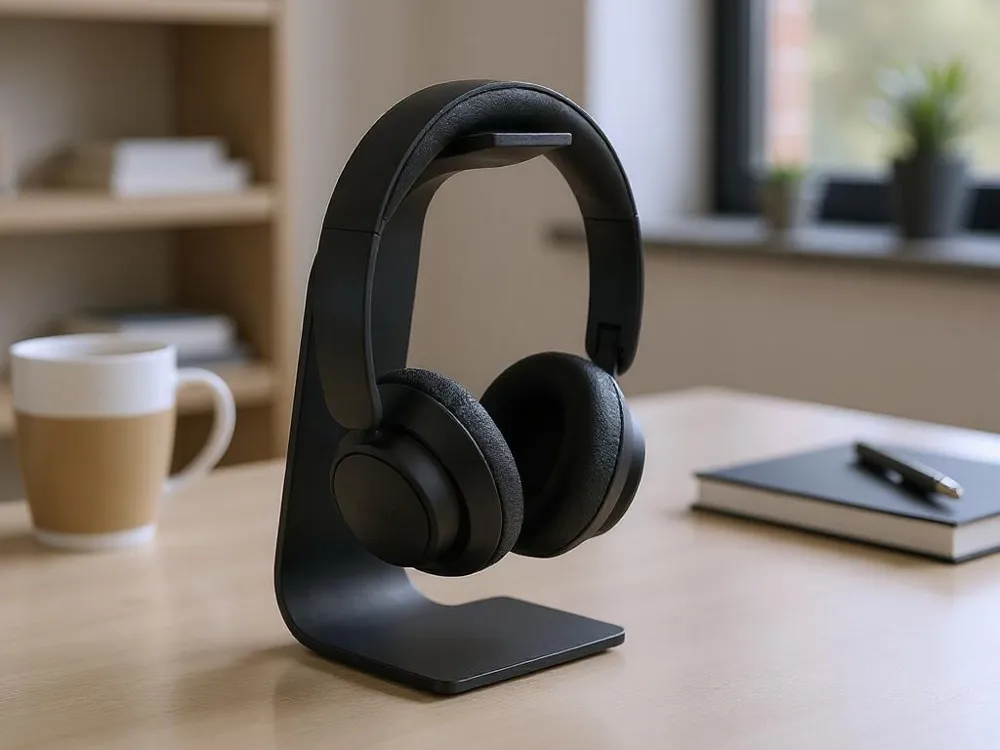 Ergonomik Masaüstü Kulaklık Standı