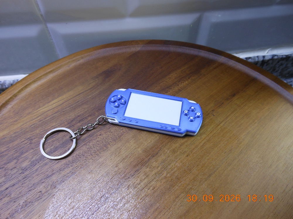 PlayStation Blue Edition PSP Anahtarlık