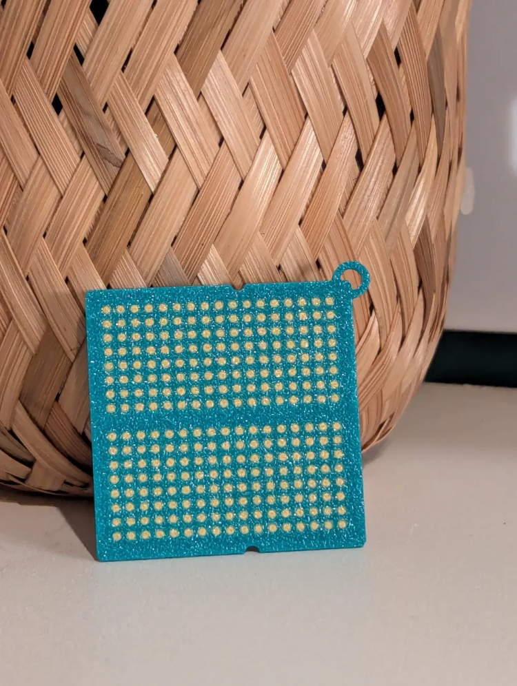 AMD Ryzen 7 9800X3D CPU Anahtarlık