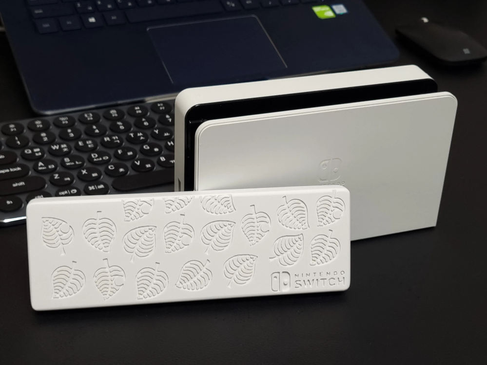 Nintendo Switch Dock Animal Crossing Temalı toz koruyucu kapak