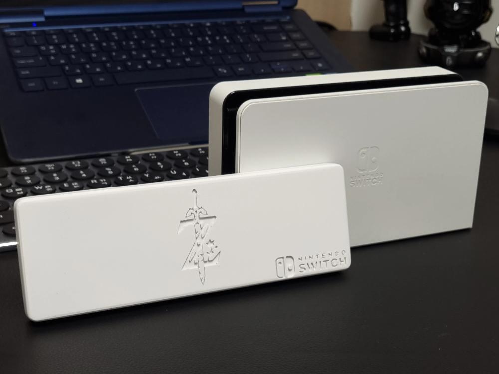Nintendo Switch Dock Zelda Temalı toz koruyucu kapak