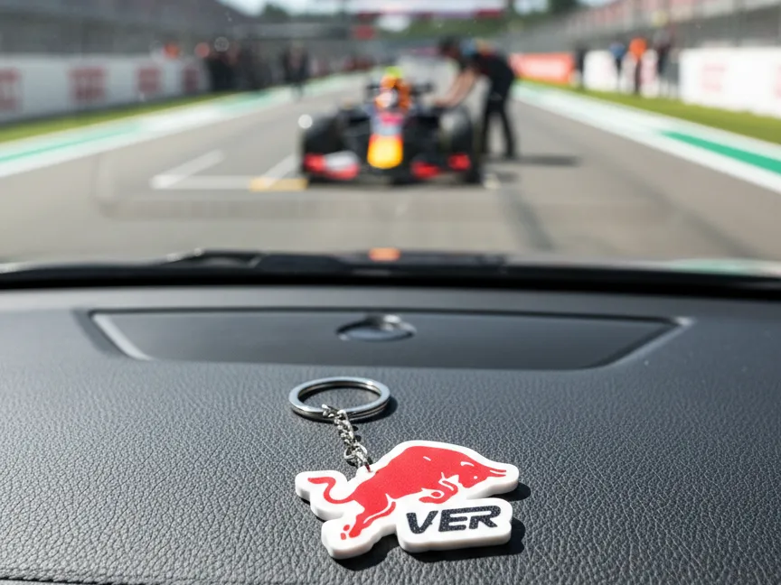  Formula 1 Max Verstappen anahtarlık
