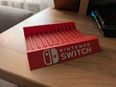 Nintendo Switch 12'li oyun kutusu stant düzenleyici