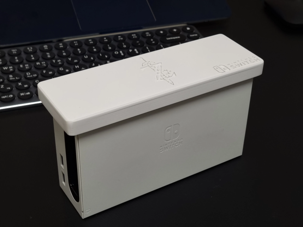 Nintendo Switch Dock Zelda Temalı toz koruyucu kapak