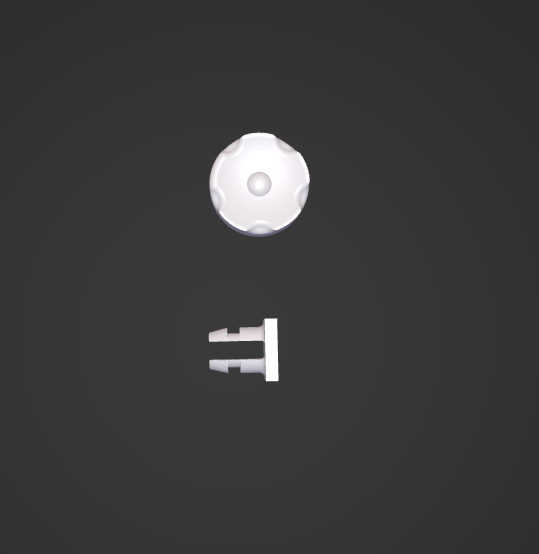Saab 9-3 Ön Bardaklık Basma Tuşu (Cup Holder Button) Parçası.