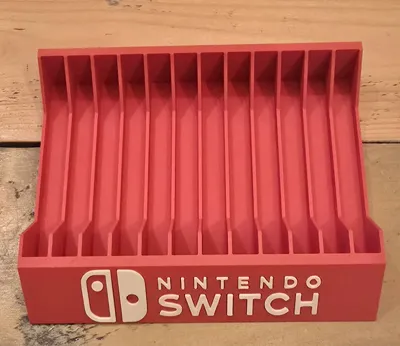 Nintendo Switch 12'li oyun kutusu stant düzenleyici