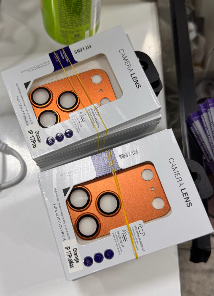 17 PRO VE 17 PRO MAX TURUNCU LENS
