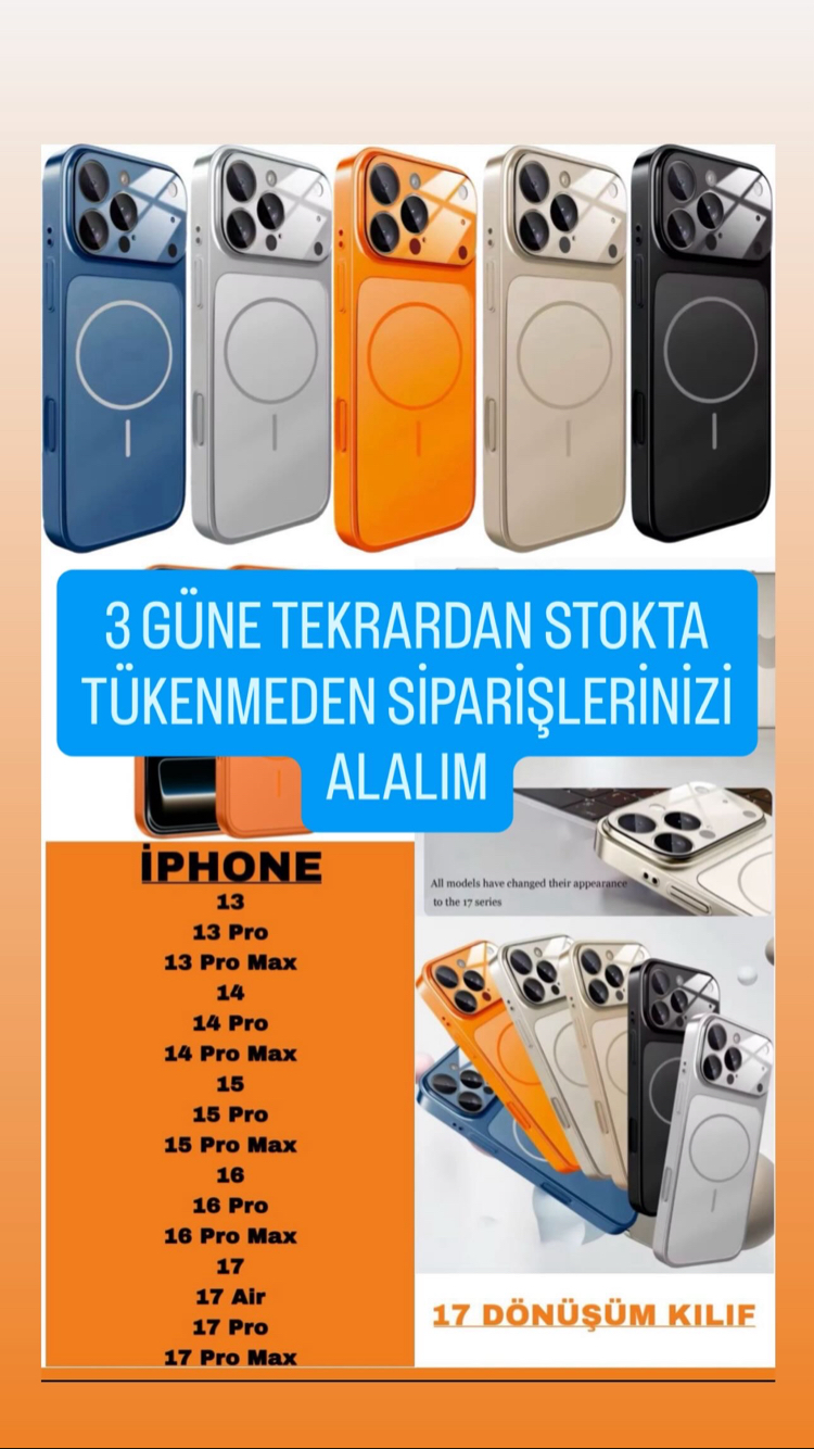 İPHONE DÖNÜŞÜM KILIFLARI