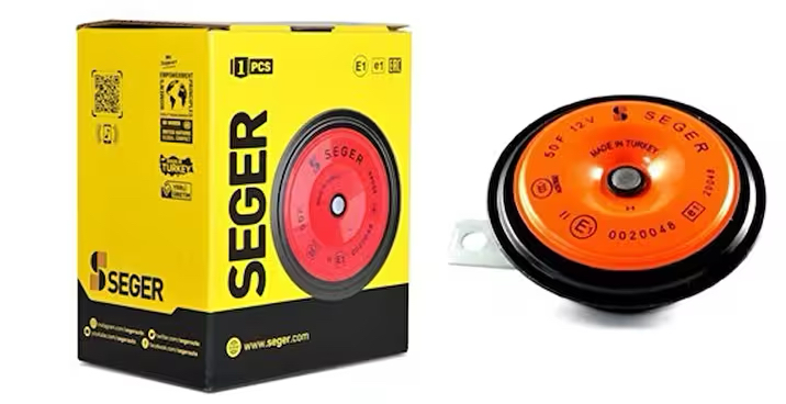 Seger Didit İnce Ses Korna 12V Tekli Disk Korna