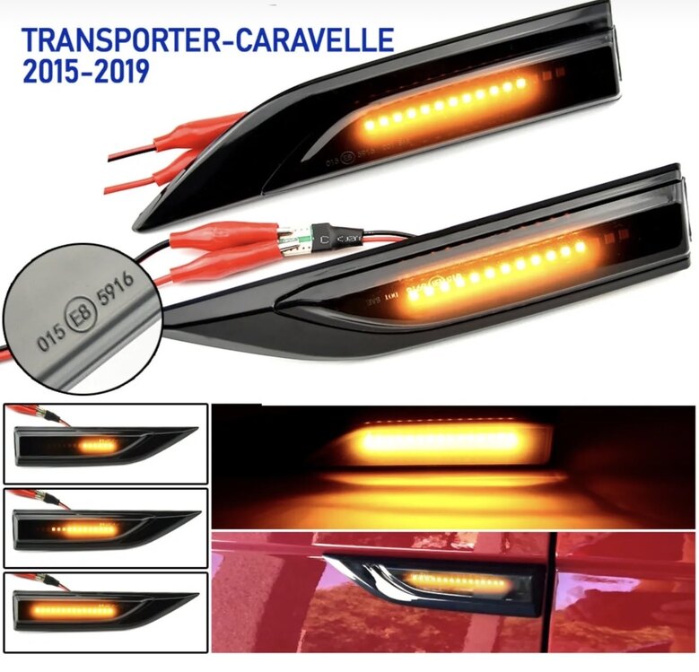 VOLKWAGEN TRANSPORTER ÇAMURLUK KAYAR LED SİNYAL