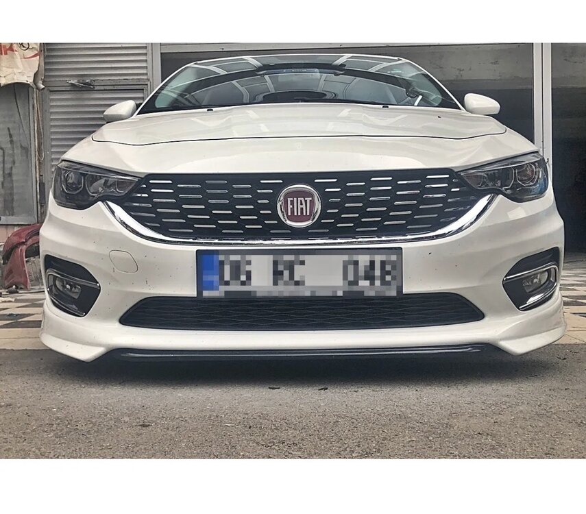 FİAT EGEA SEDAN ÖN BODY KIT EK KARLIK ÇİFT RENK