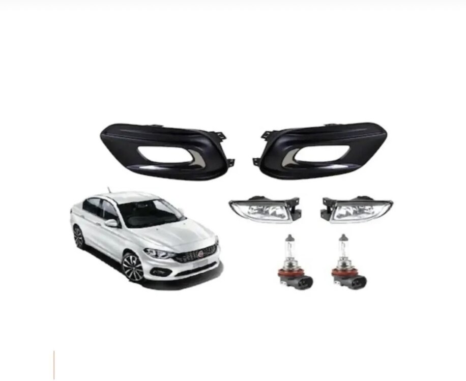 FİAT EGEA SEDAN 2019’a kadar uyumlu SİS FARI SİS ÇERÇEVESİ AMPUL