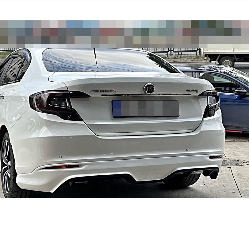 FİAT EGEA SEDAN ARKA TAMPON EKİ ÇİFT RENK BOYALI
