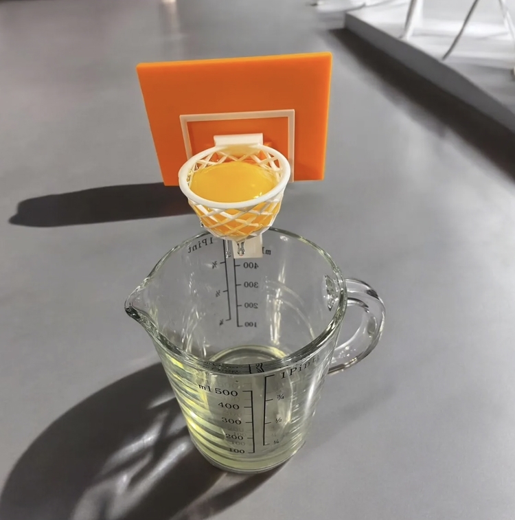 3Cup Design Yumurta Sarı Ve Beyaz Ayırıcı- Basket Potası Şeklinde Yumurta Ayırıcı