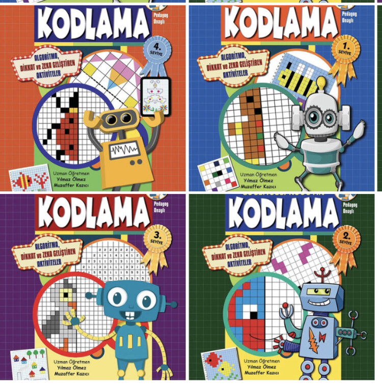 Kodlama Kitapları Serisi 5’li set