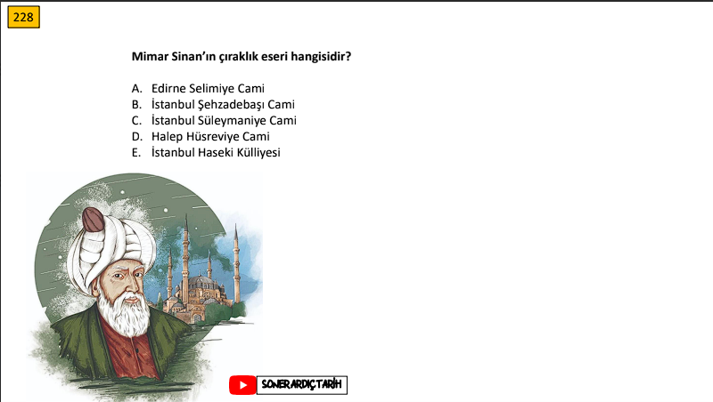 500 SORU AYT TARİH Soru Bankası/ Kitap olarak gelmez!
