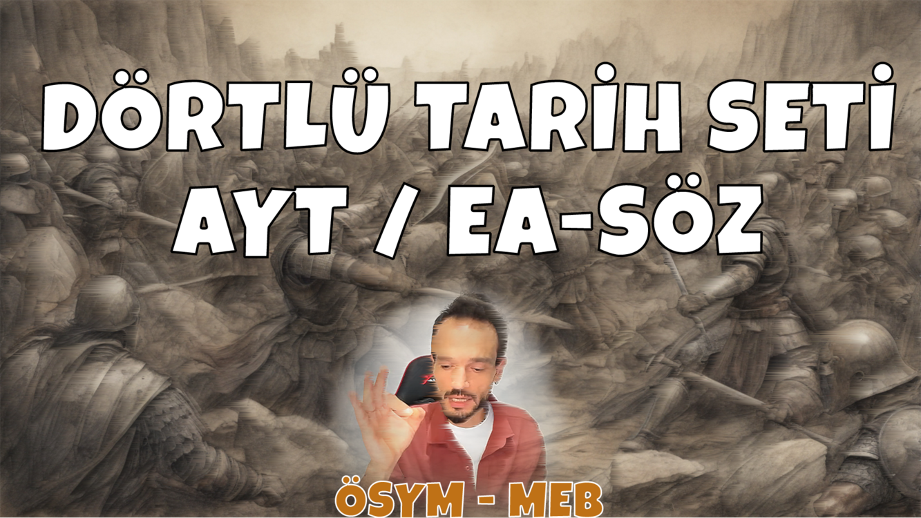DÖRTLÜ TARİH SETİ (Kitap olarak gelmez!)