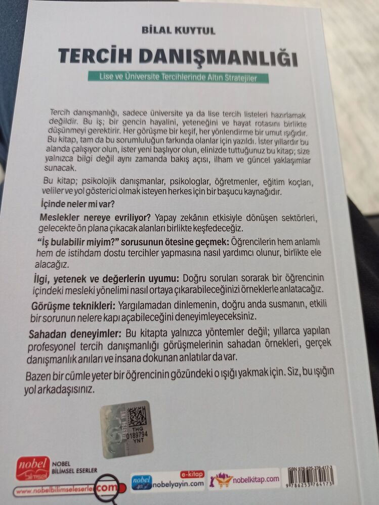 Tercih Danışmanlığı Kitabı