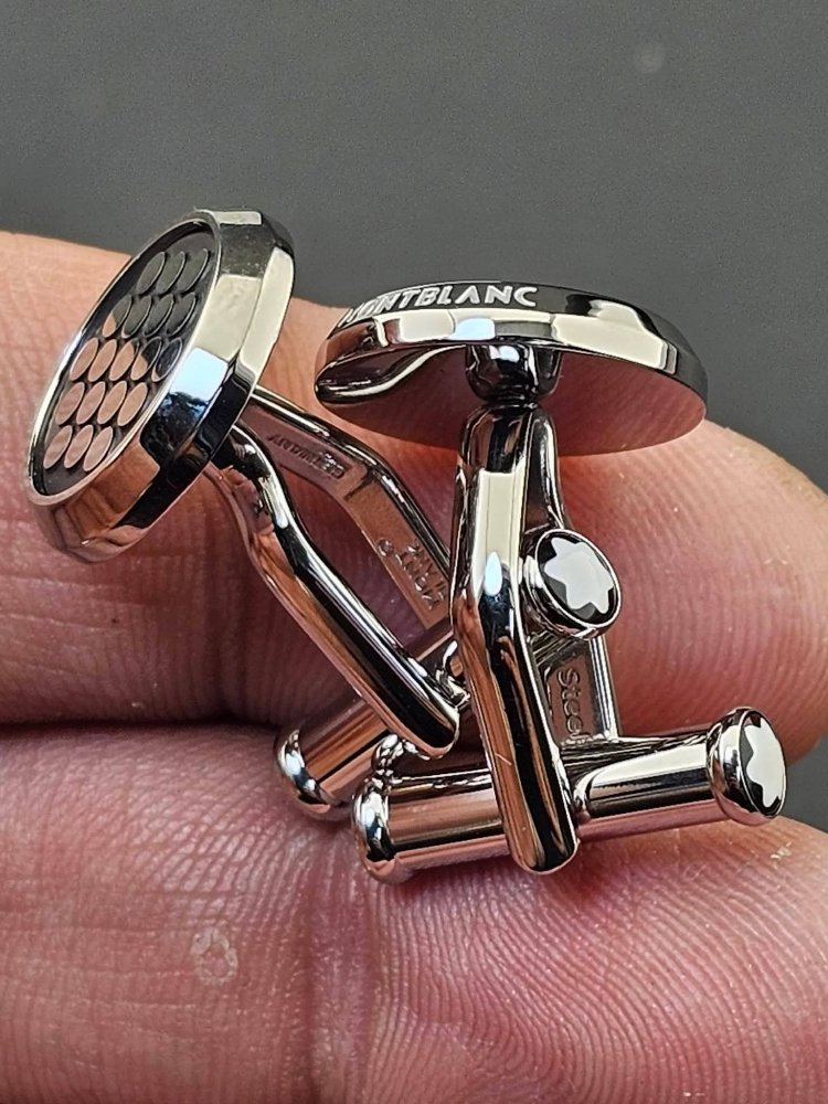 Mont Blanc Full Set Puantiye Kol düğmesi