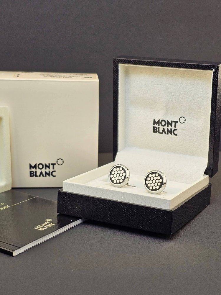 Mont Blanc Full Set Puantiye Kol düğmesi