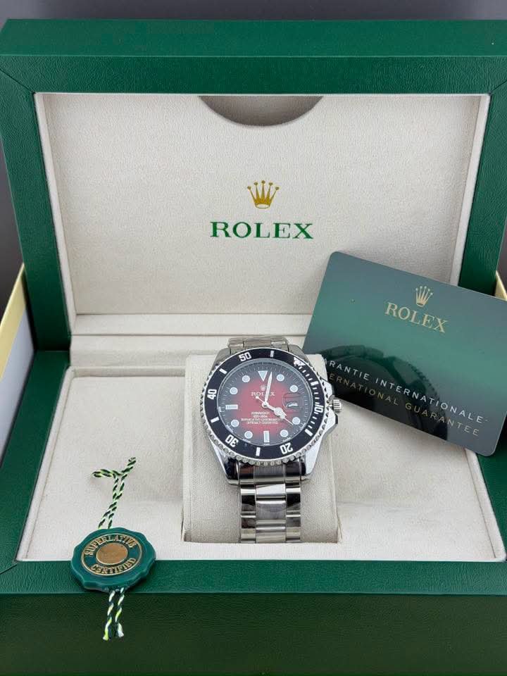 Rolex Submariner Kırmızı Siyah Full Set