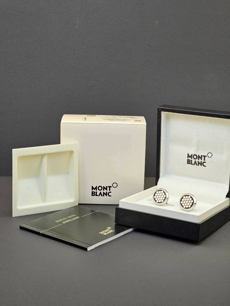Mont Blanc Full Set Puantiye Kol düğmesi