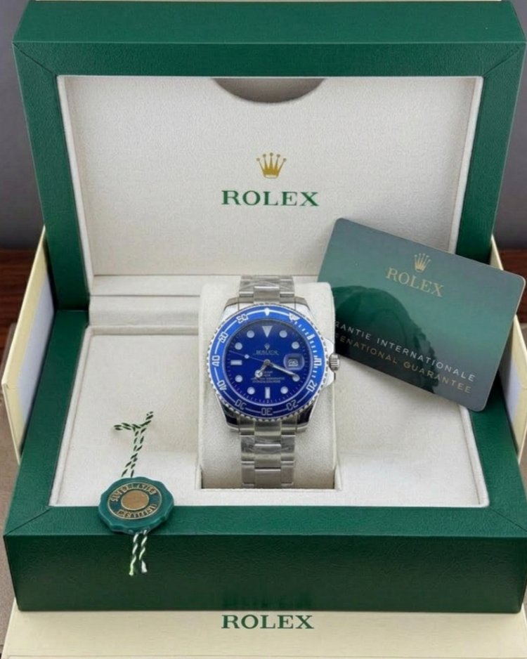 Rolex Submariner Mavi Saat Full Set