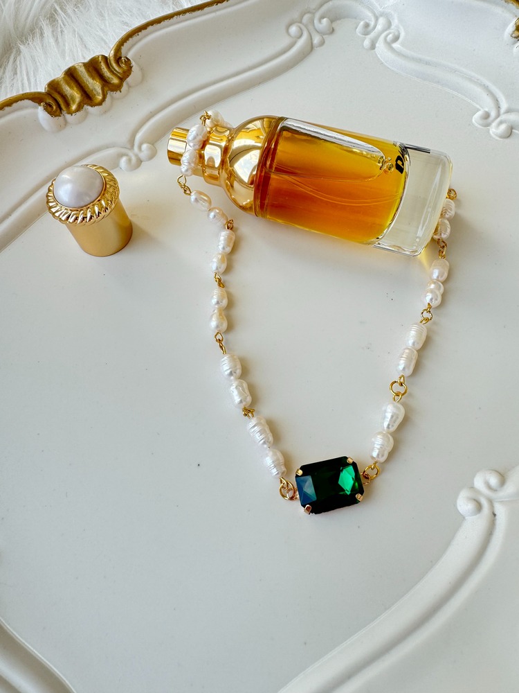 Jade İnci Kolye