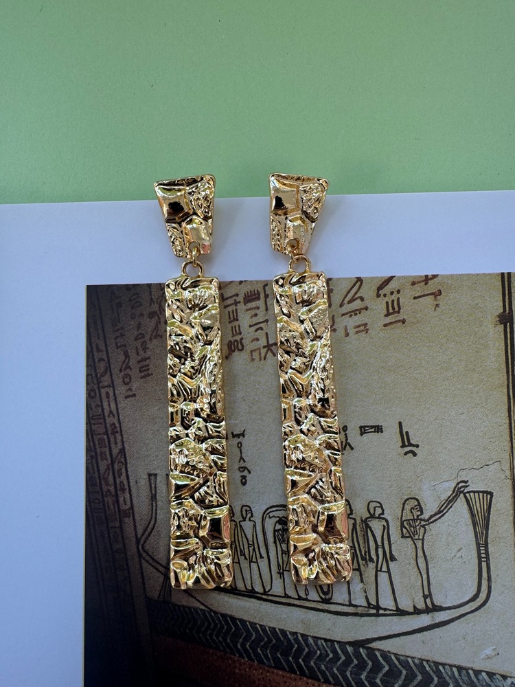 Thoth Pirinç Küpe